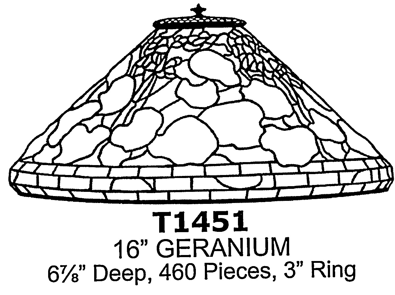 16" Geranium