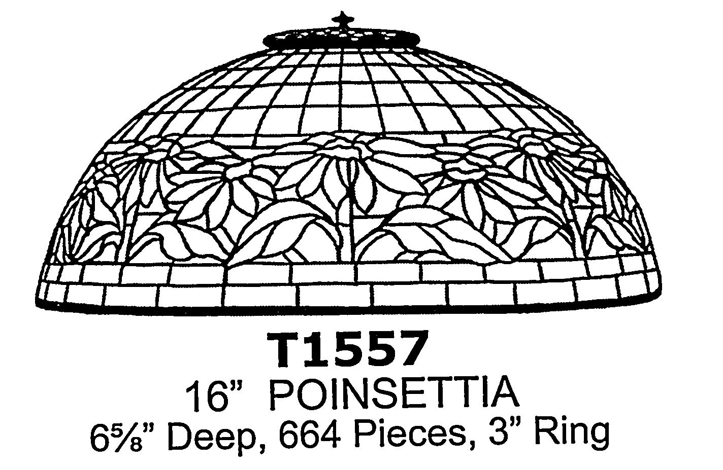 16" Poinsettia